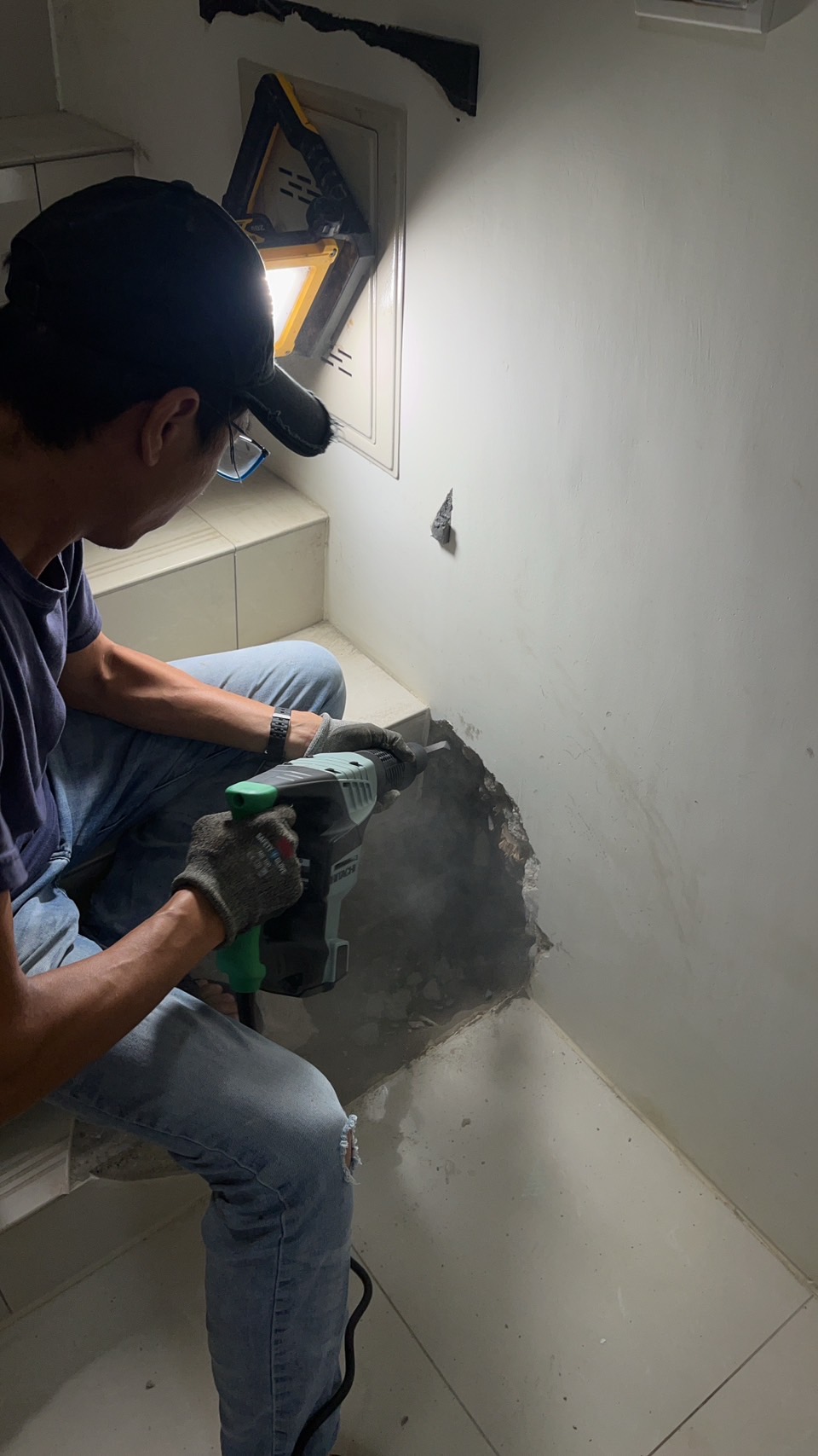 新竹熱水管定位開挖修復